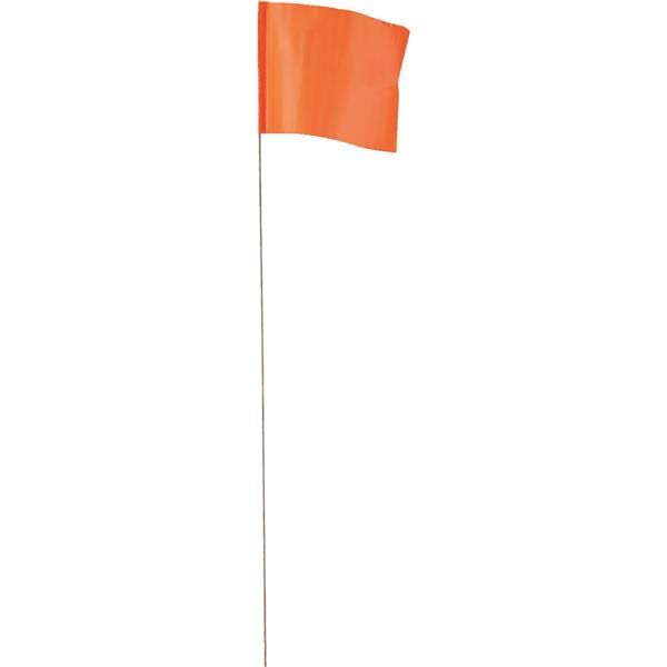 Empire Stake Marking Flags 100pk Orange Stake Flags 78-002