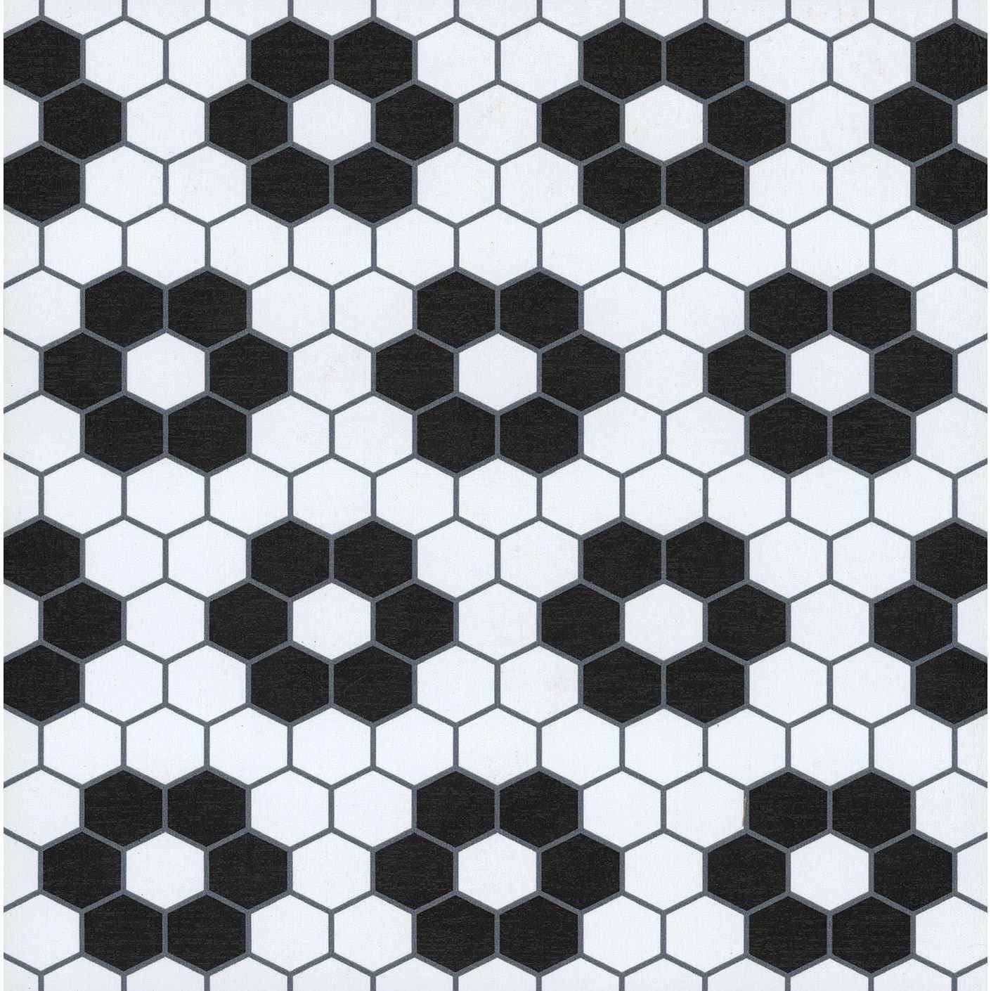FloorPops Biscotto 12 in. W x 12 in. L Black Peel & Stick Vinyl Tile Flooring (20 Sq. ft./Case)