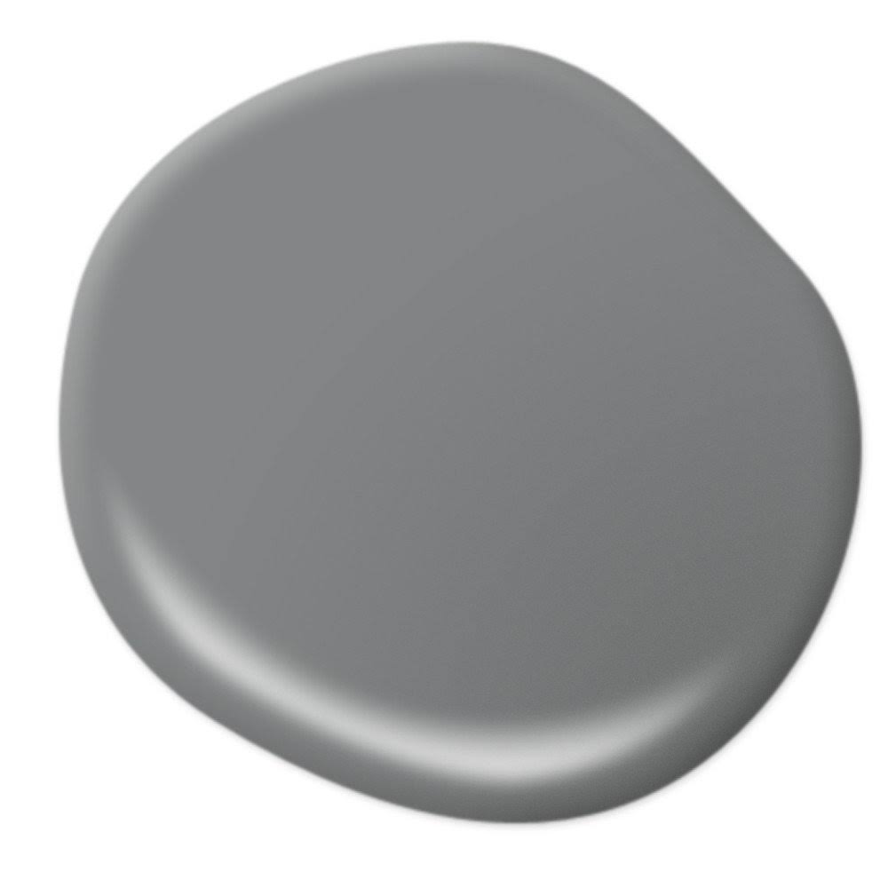 Kilz L377711 1-Part Epoxy Acrylic Interior/Exterior Concrete & Garage Floor Paint, Satin, Slate Gray, 1 Gallon