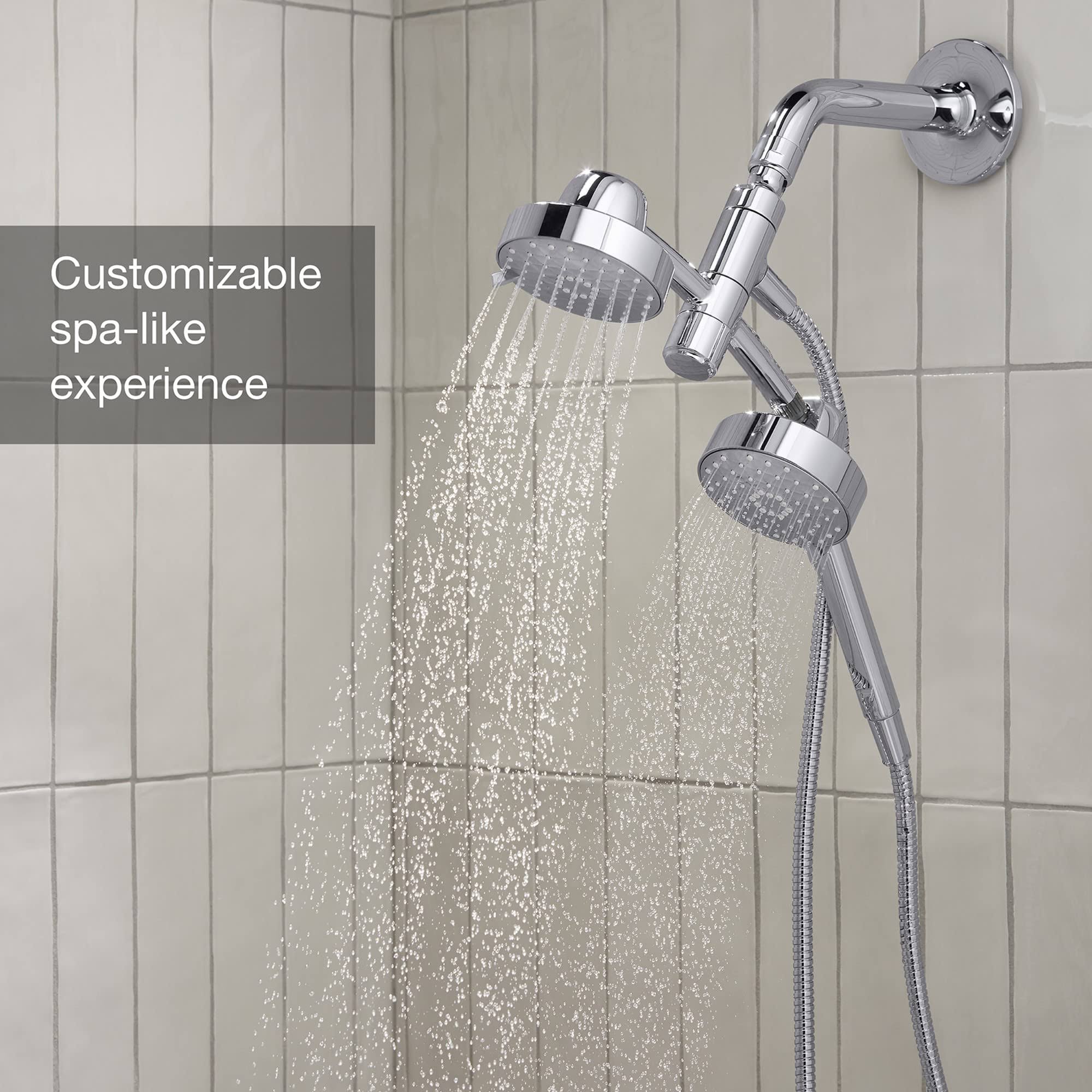 Kohler 23218-CP Awaken 2-in-1 Multifunction 2.5 GPM Shower Combo Kit Polished Chrome