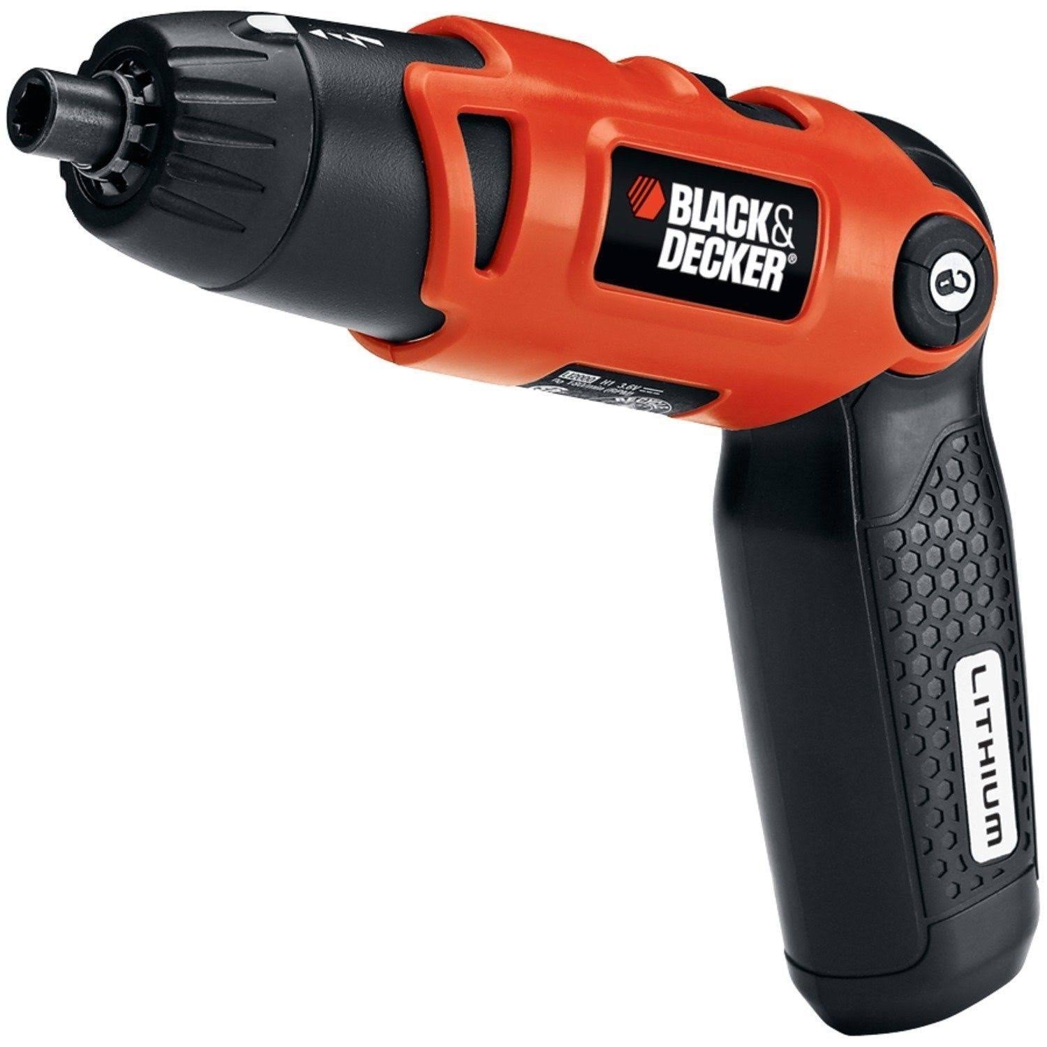 Black+decker Li2000 3.6-Volt 3 Position Rechargeable Screwdriver