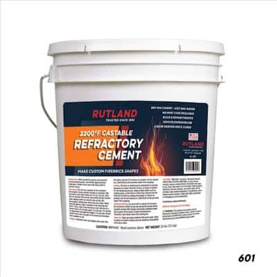 Rutland Castable Refractory Cement- 25 lbs
