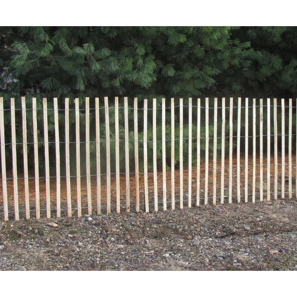 Everbilt 1/4 in. x 4 ft. x 50 ft. Natural Wood Snow Fence