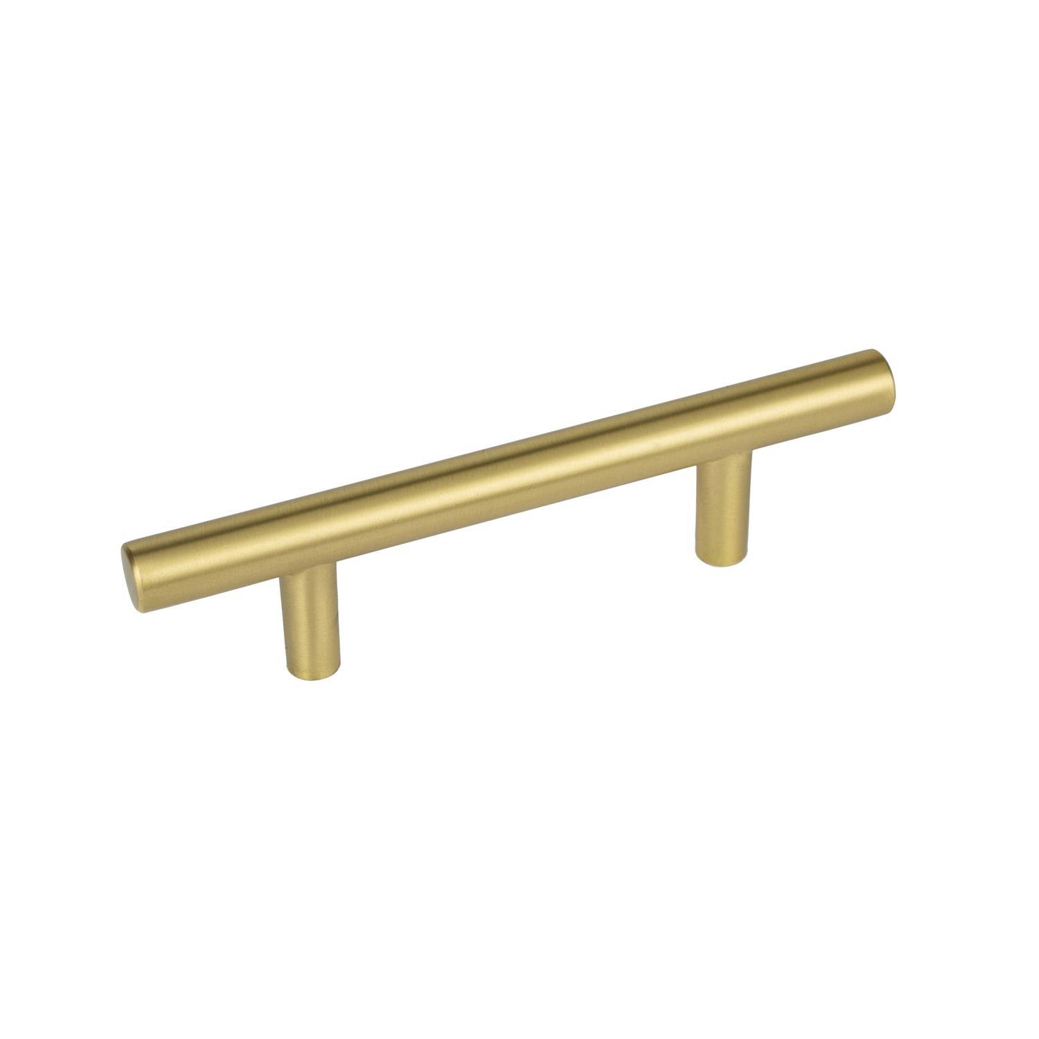 Better Homes & Gardens Center-to-Center Bar Pull Brushed Brass- 3 in