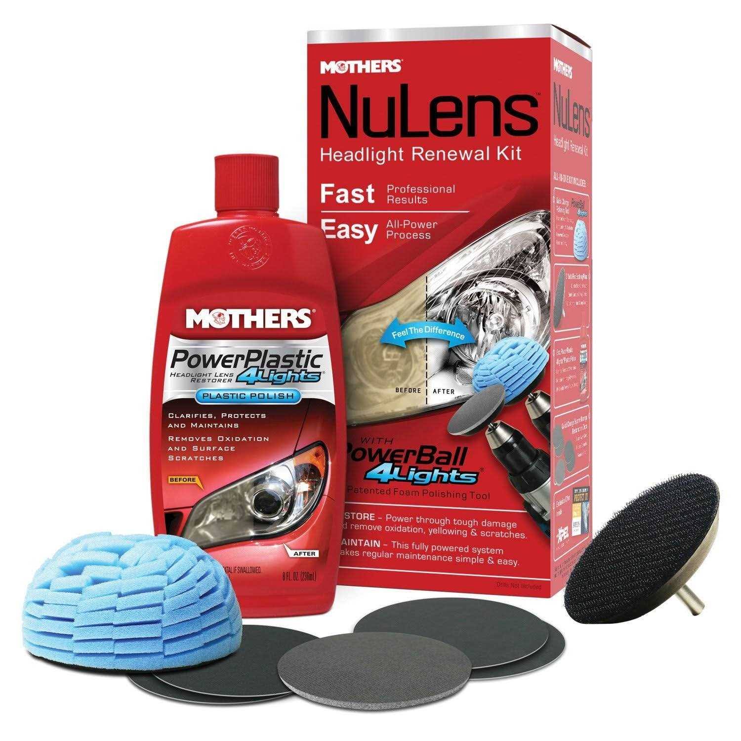 Mothers 07251 NuLens Headlight Renewal Kit