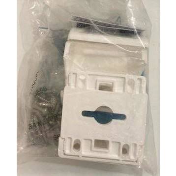 Freedom Set and Secure 2-Pack White Vinyl Fence Bracket 73004620