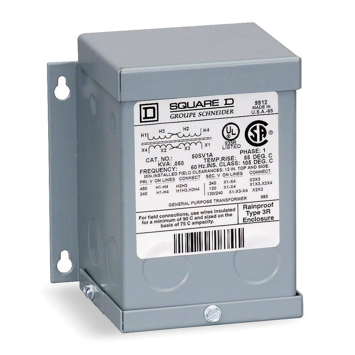 Square D 100SV1A Transformer