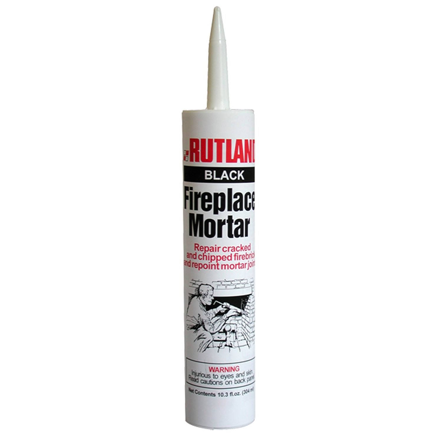 Rutland Fireplace Mortar, Black