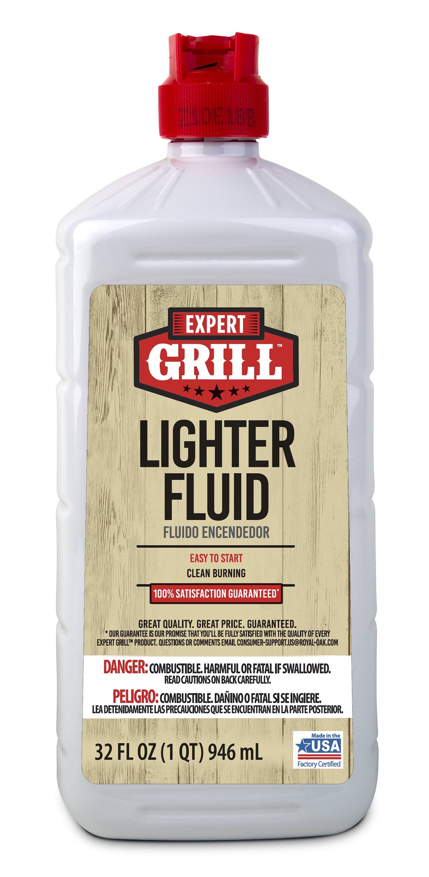 Expert Grill Odorless Charcoal Lighter Fluid- 32 oz
