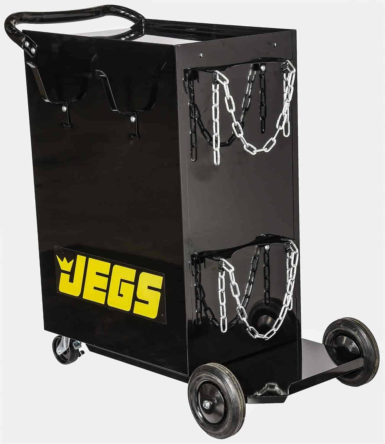 JEGS 81641 Welding Cart w/Drawers 286 lb. Capacity