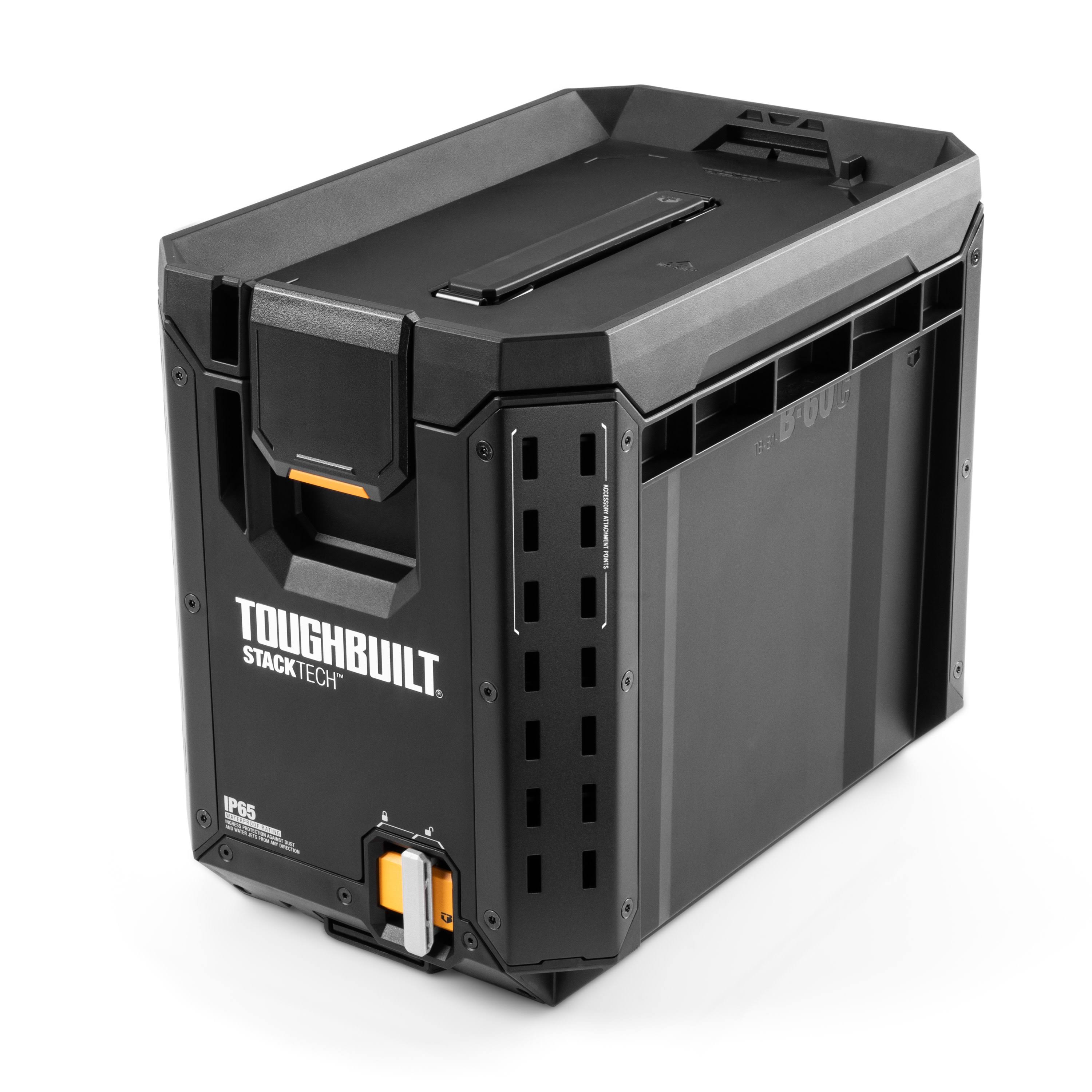Toughbuilt STACKTECH Compact Plastic Tool Box | TB-B1-B-60C