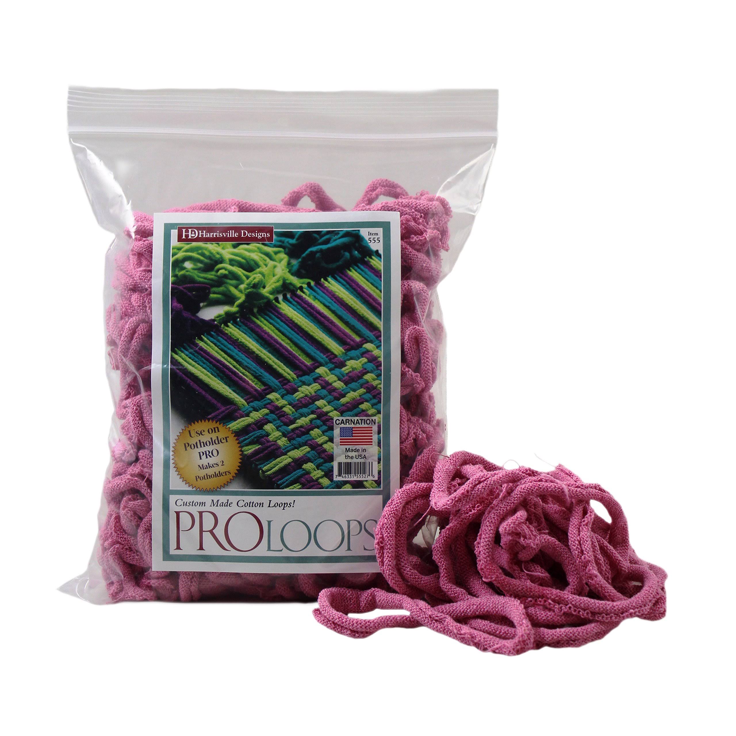 Harrisville Designs Cotton Pro Loops, Carnation