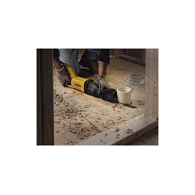 DeWalt Reciprocating Saw, Corded, 12-Amp (DWE305)