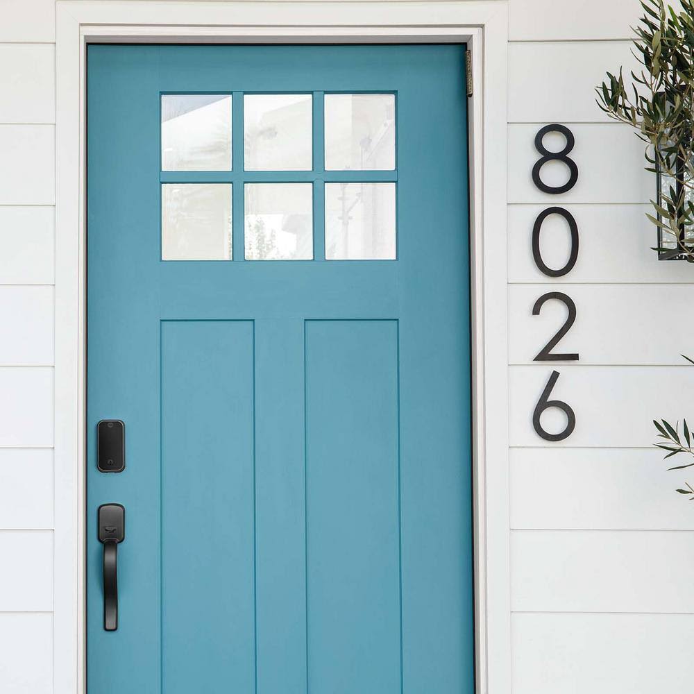 Yale Assure 2 Smart Lock Black Suede Keyed Wi-Fi Single Cylinder Deadbolt with Touchscreen Keypad