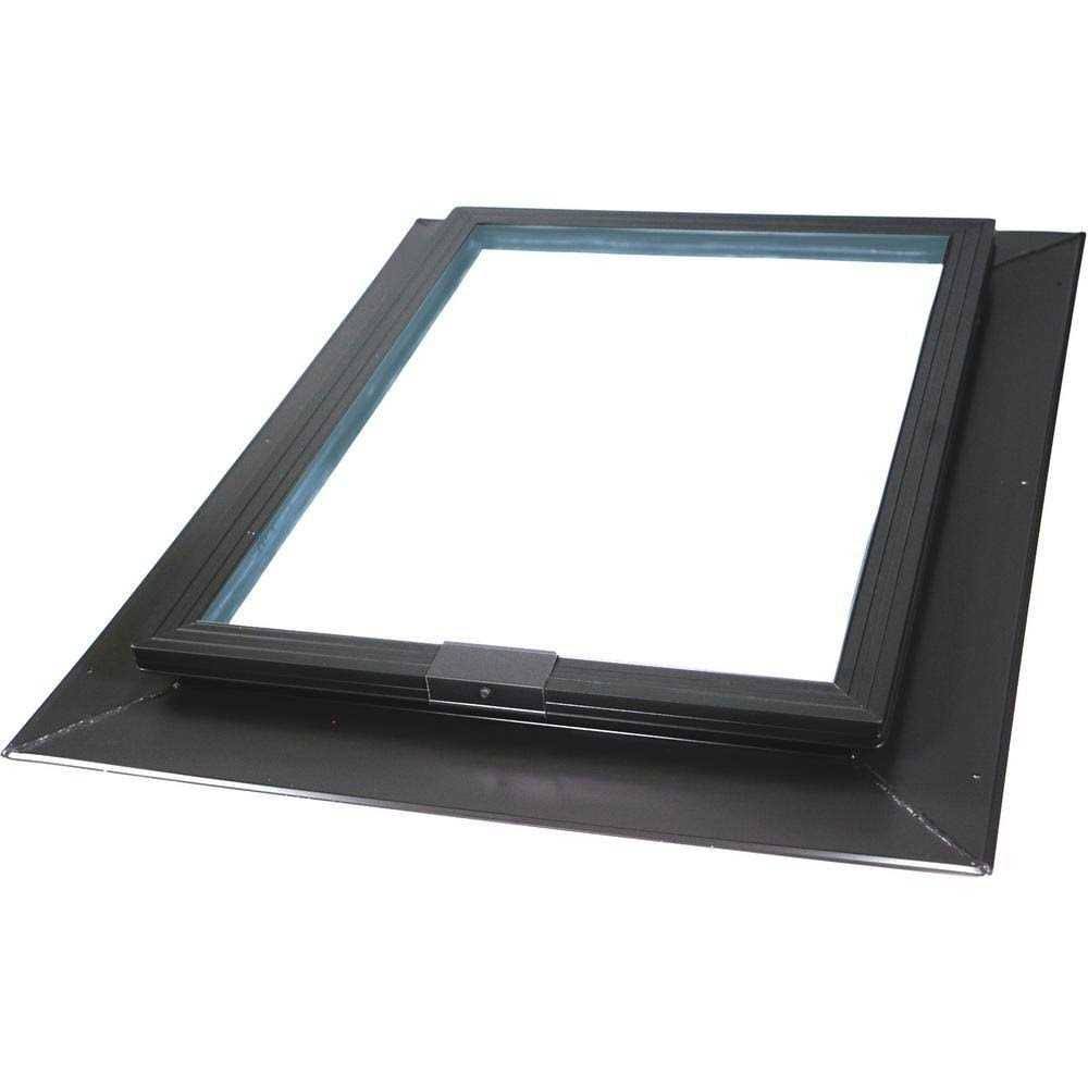 Sun-Tek 22-1/2 in. x 30-1/2 in. Fixed Self-Flashing Skylight with Tempered Low-E3 Glass