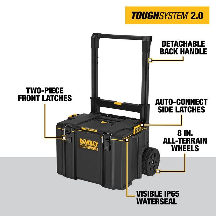 DeWalt DWST08450 ToughSystem 2.0 24-Inch Mobile Tool Box