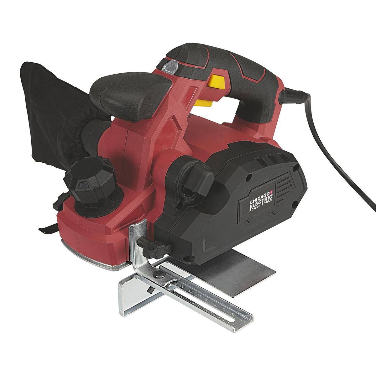 Chicago Electric Power Tools 7.5 Amp 3-1/4 in. Planer with Dust Bag