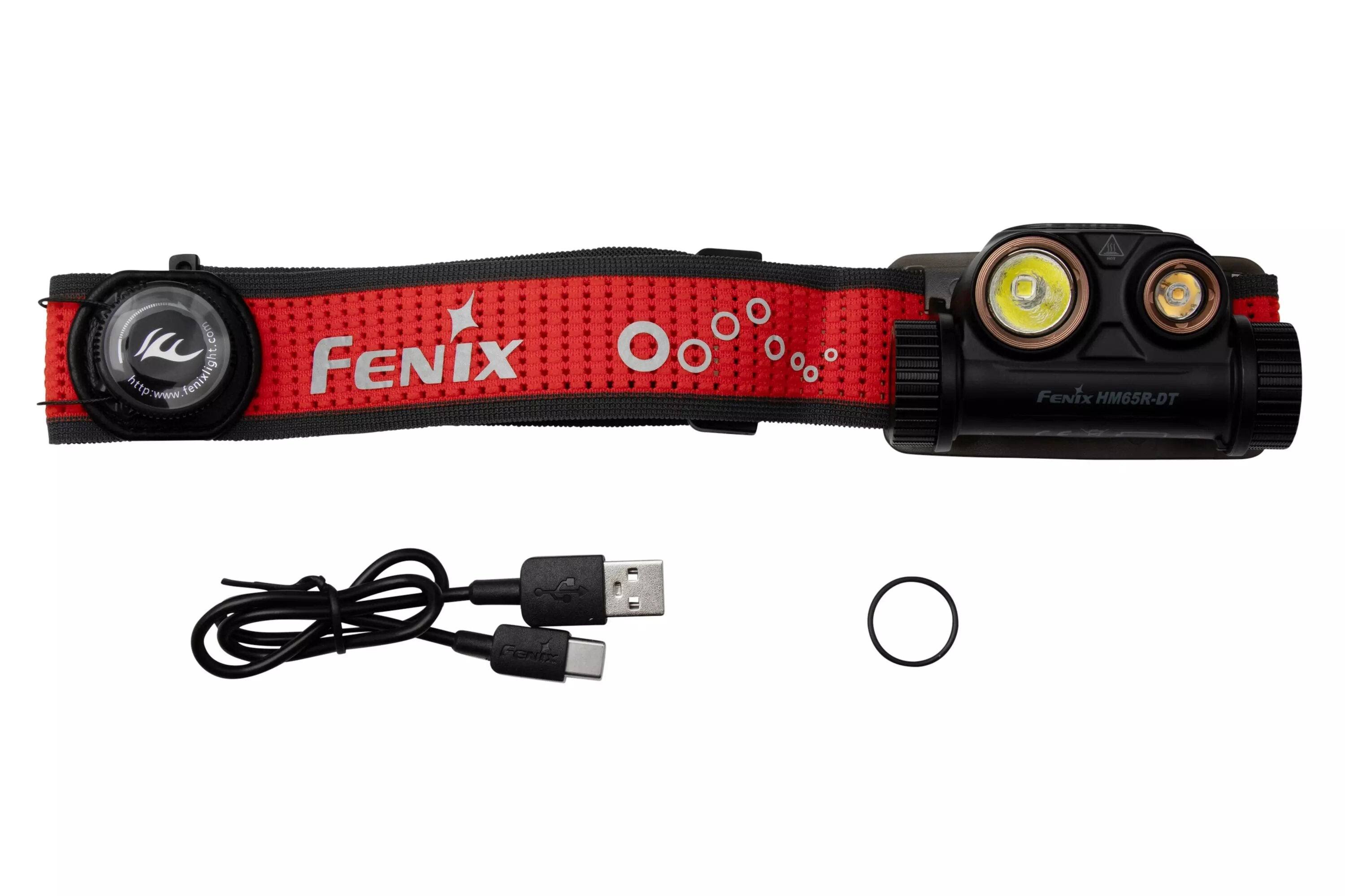 Fenix HM65R-DT Dual Spotlight Headlamp Black