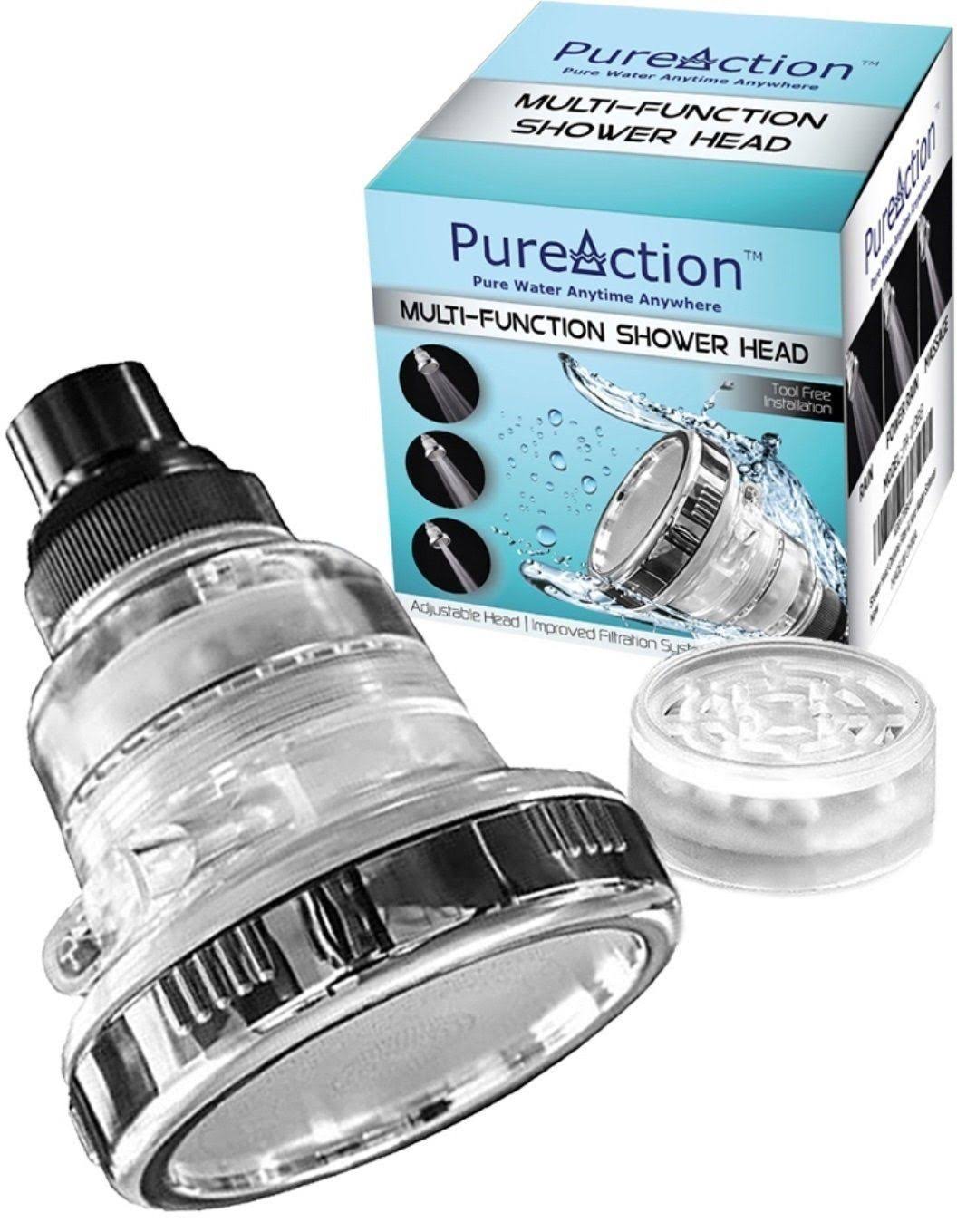 Water Softener Shower Head- Hard Water Filter- Chlorine Filter- Filtered Shower Head