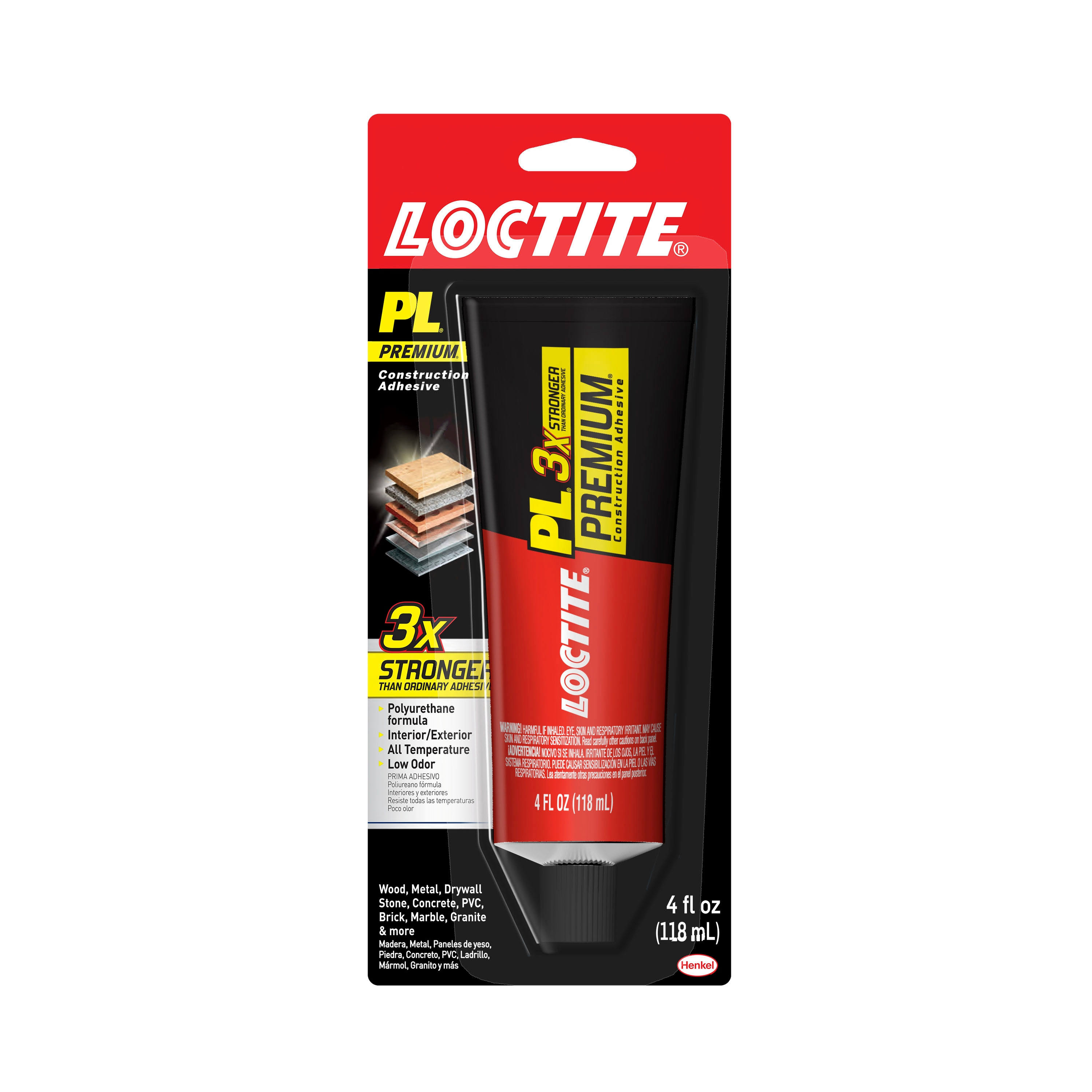 Loctite 1451588 PL Premium Polyurethane Construction Adhesive, 4 oz