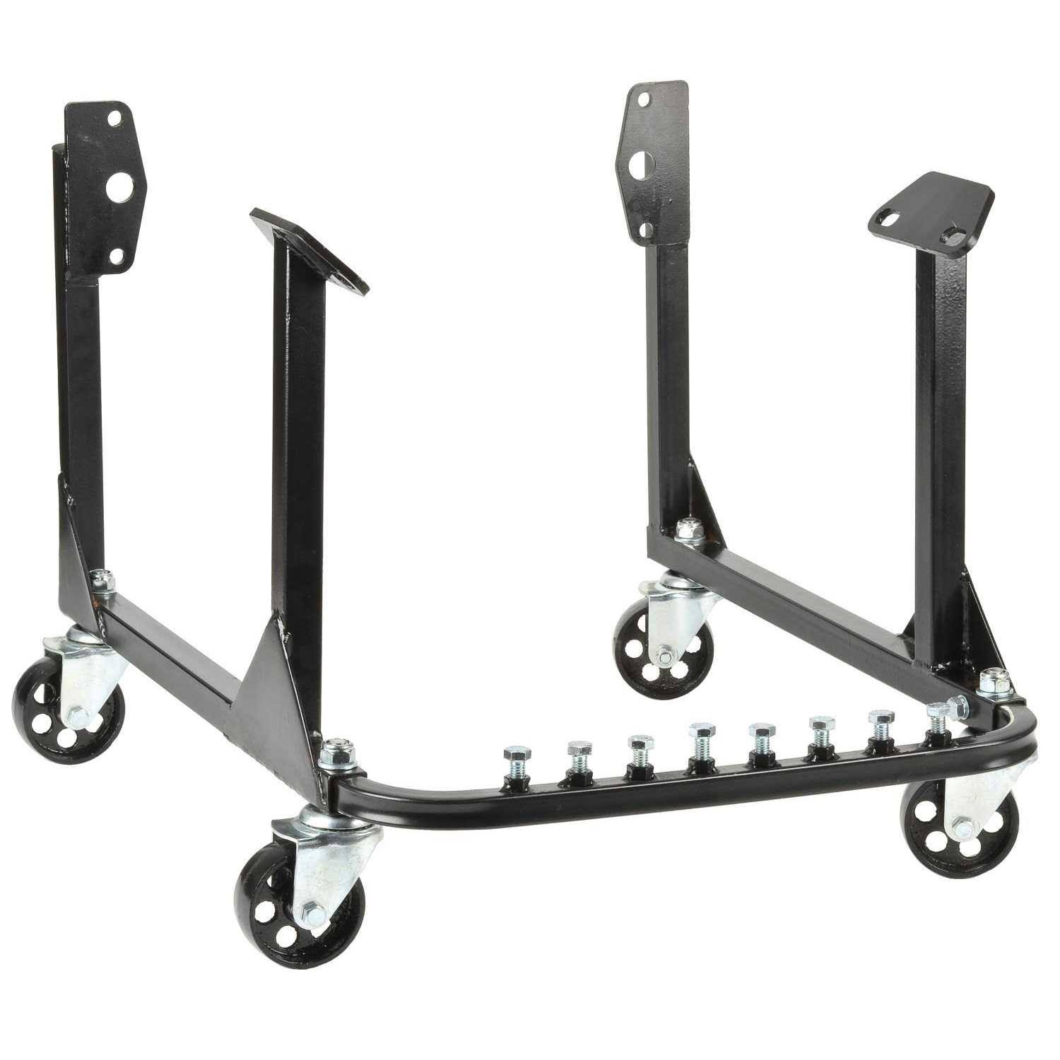 JEGS 80064 Engine Cradle with Wheels for Small Block & Big Block Chevy