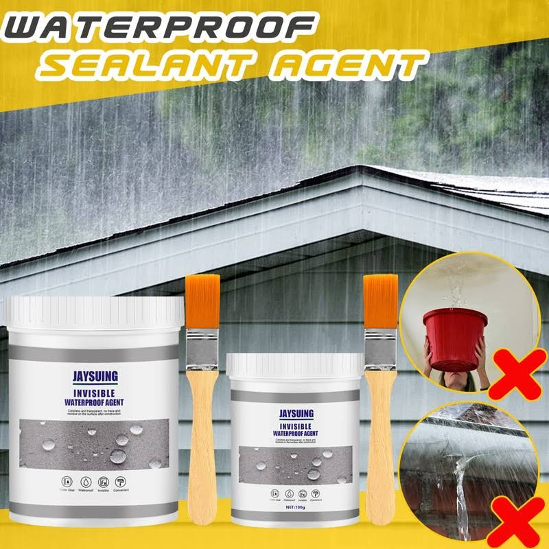 WKHOEOYV Jaysuing Invisible Waterproof Agent, Waterproof Insulating Sealant, Transparent Repairing Leak Waterproof Adhesive,Super Strong Bonding