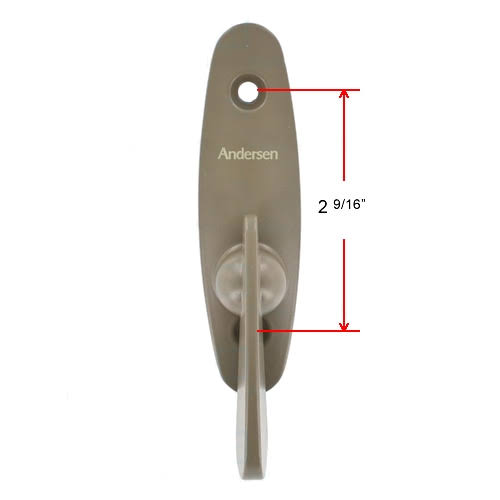 Andersen Tribeca Style- Gliding Door Thumb Latch- Stone Color