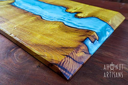 Deep Pour Epoxy Resin Crystal Clear Liquid Glass 2-4 inch 1 GL Resin Kit, Self