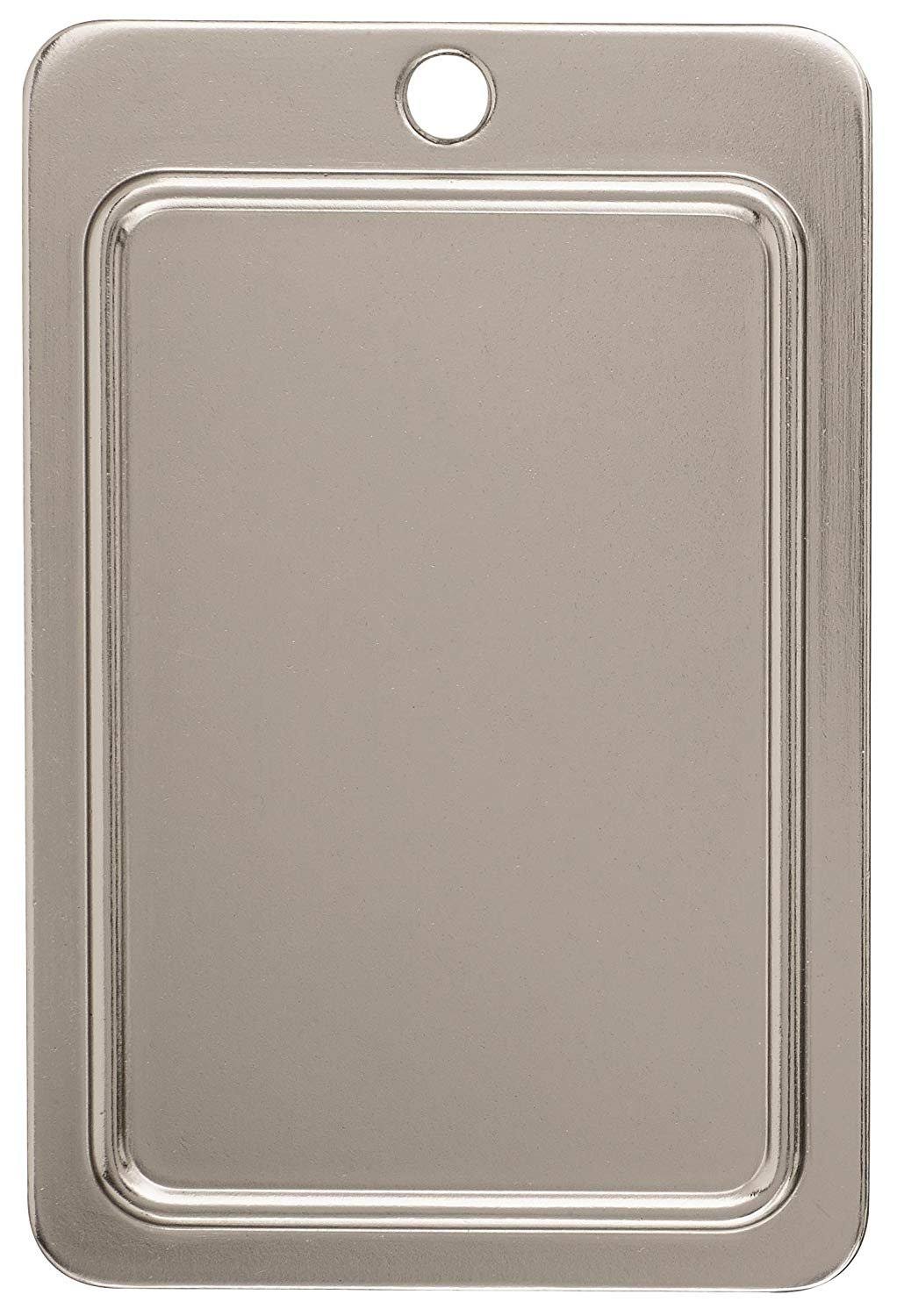 Amerock BP2811J23-14 1/2-Inch Overlay 2-Way Adjustable Concealed Matrix Blum Hinges, Nickel, 1 Pair