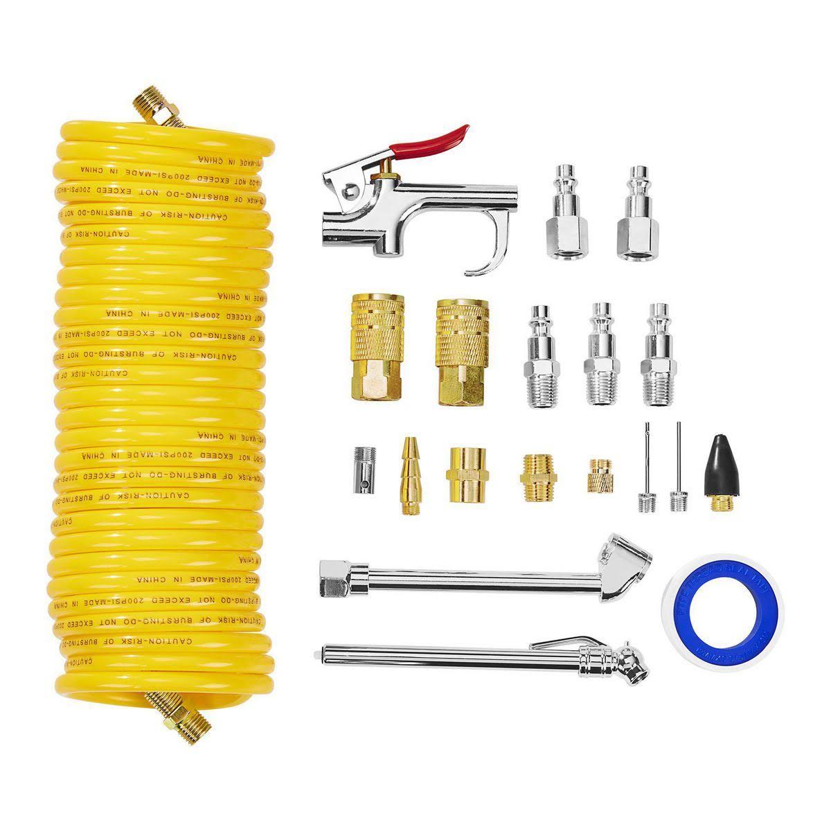 Central Pneumatic Air Compressor Starter Kit, 20 Piece 64599