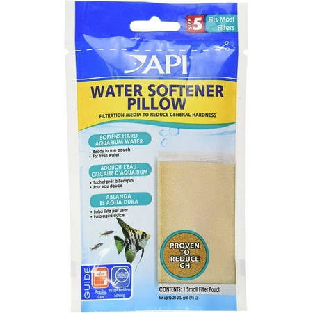 API Water Softner Pillow [Aquarium, Water Conditioners] 1 Count, Size: 1 ct