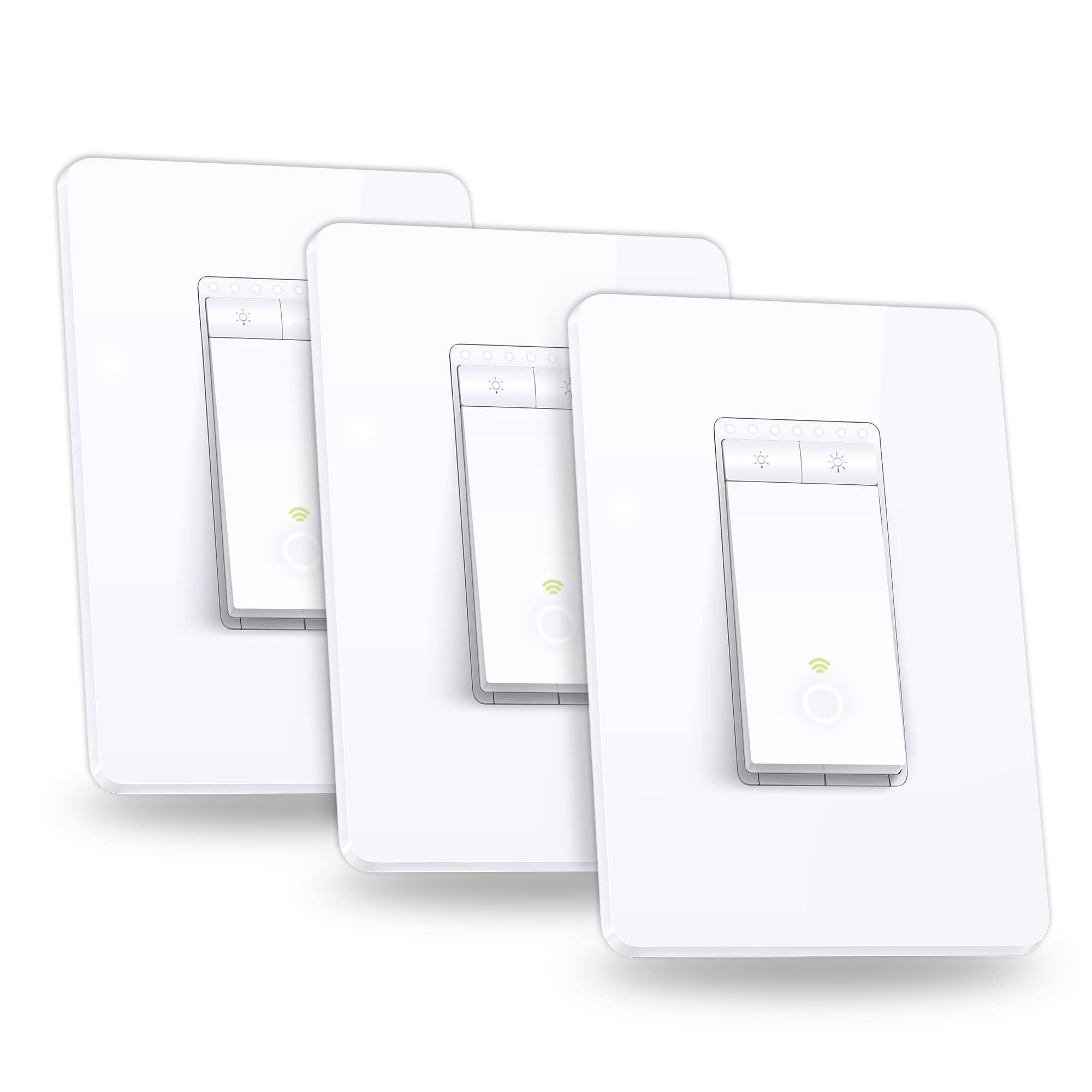 Kasa Smart Hs220p3 Wi-Fi Light Switch, Dimmer