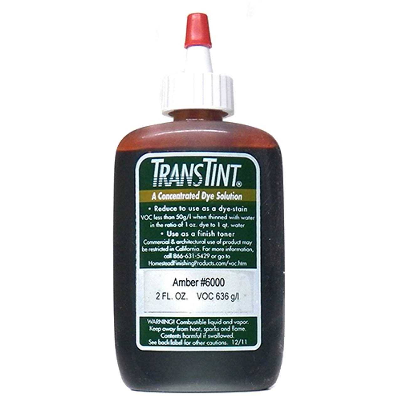 TransTint Dyes, Amber