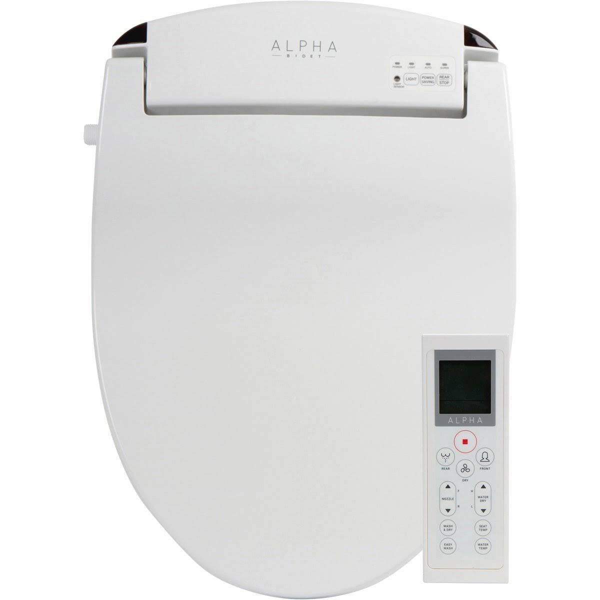 Alpha Bidet Alpha JX Bidet Seat Round / White