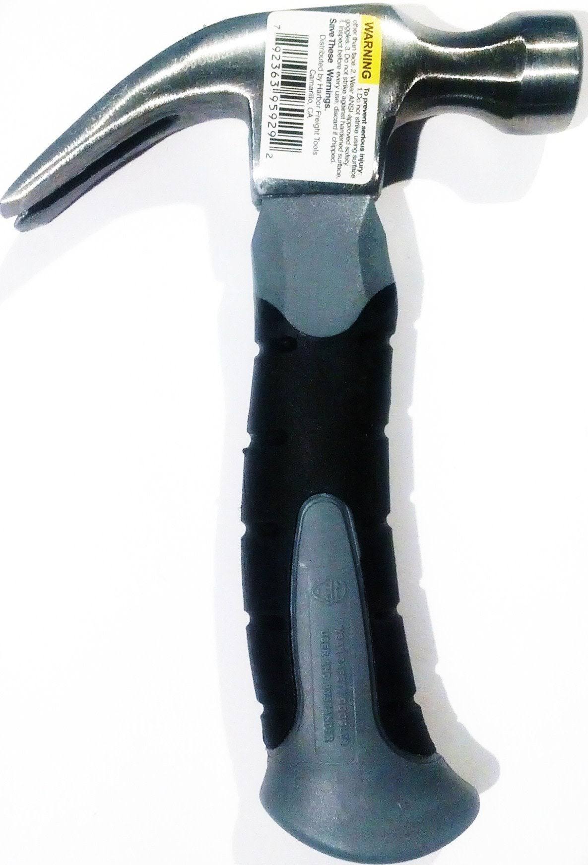 Pittsburgh 95929 Hammer, Stubby Claw, 8 oz