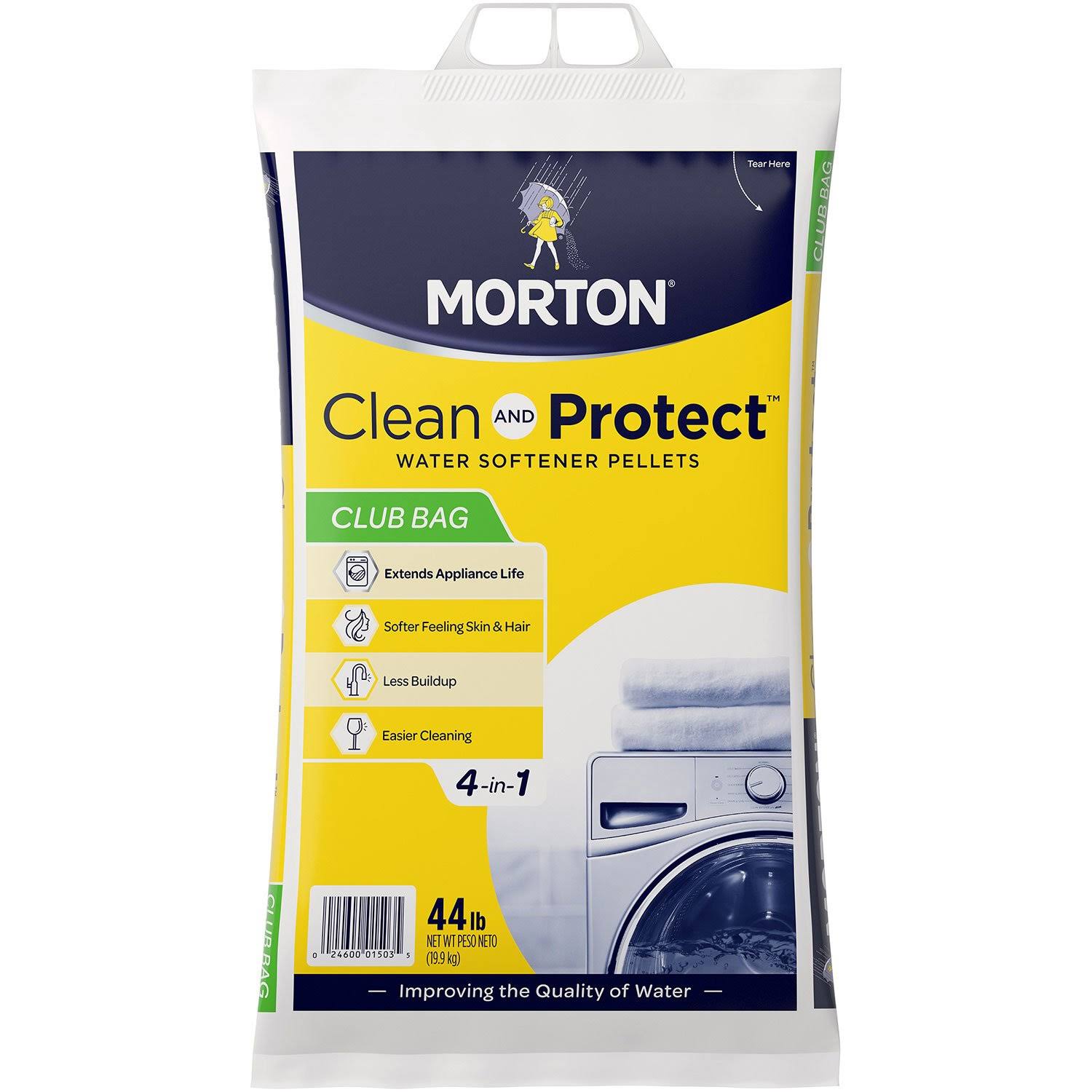 Morton Clean and Protect Water Softener Pellets- 44 lb