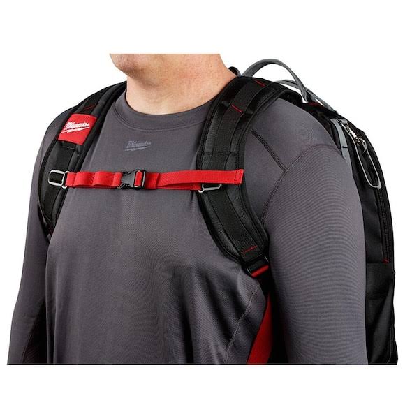 Milwaukee 15 in. Ultimate Jobsite Backpack with 12 in. Zipper Tool Bag in Multi-Color (3-pack)