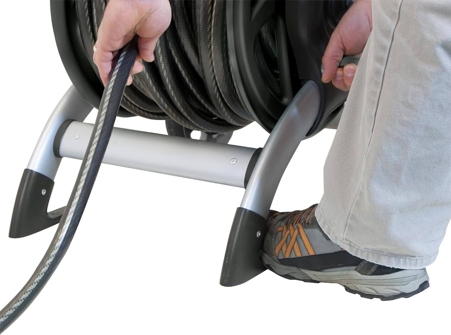 Ames Never Leak Cross-Over Garden Hose Cart