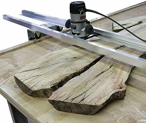 Stone Coat Countertops Slab Jig �C Router Sled for Woodworking �C Levels Wood Slabs Up to 64 Inches Wide! Portable Durable and Easy to Adjus