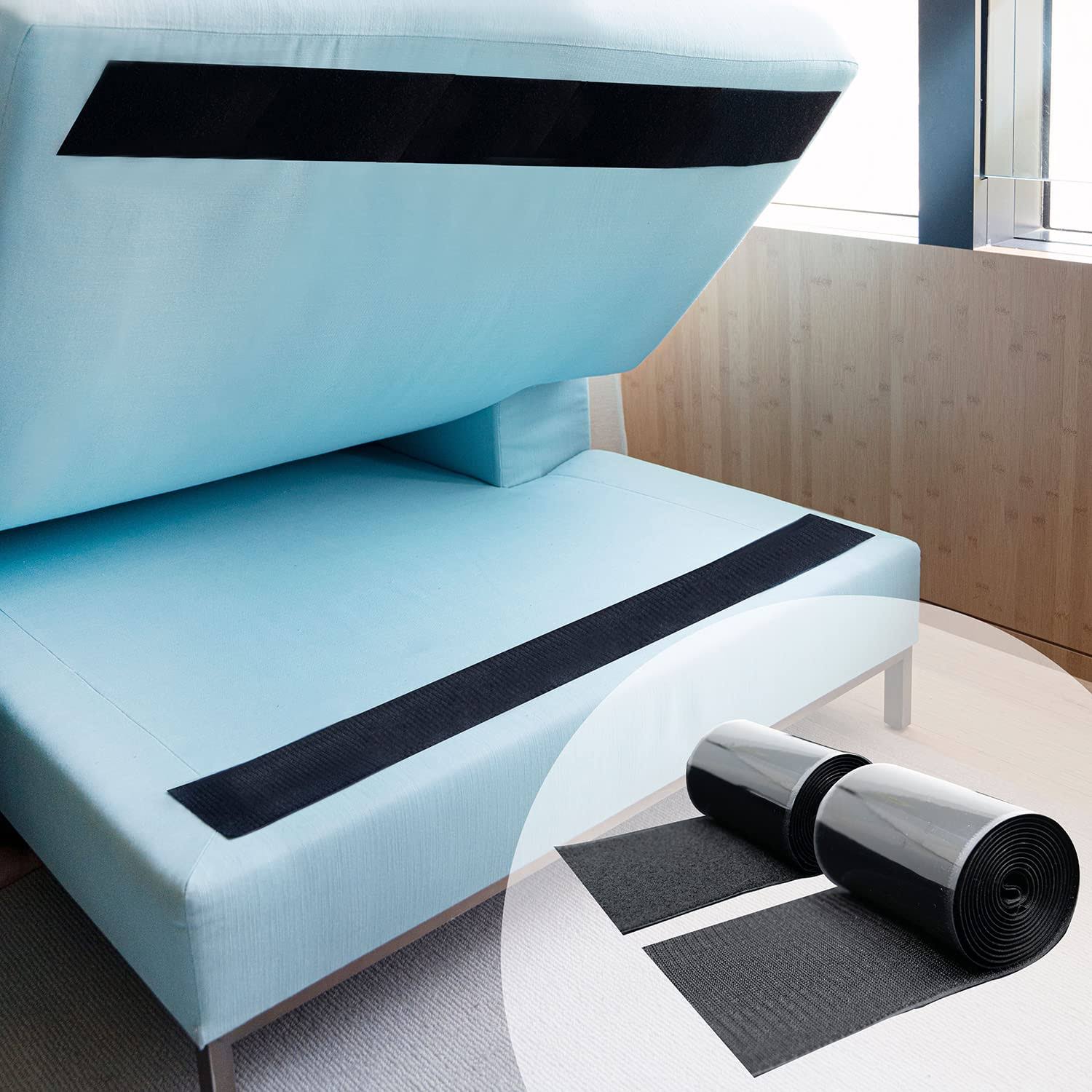 ECOHomes Couch Cushion Grip Tape Keep Couch Cushions from Sliding (5.9