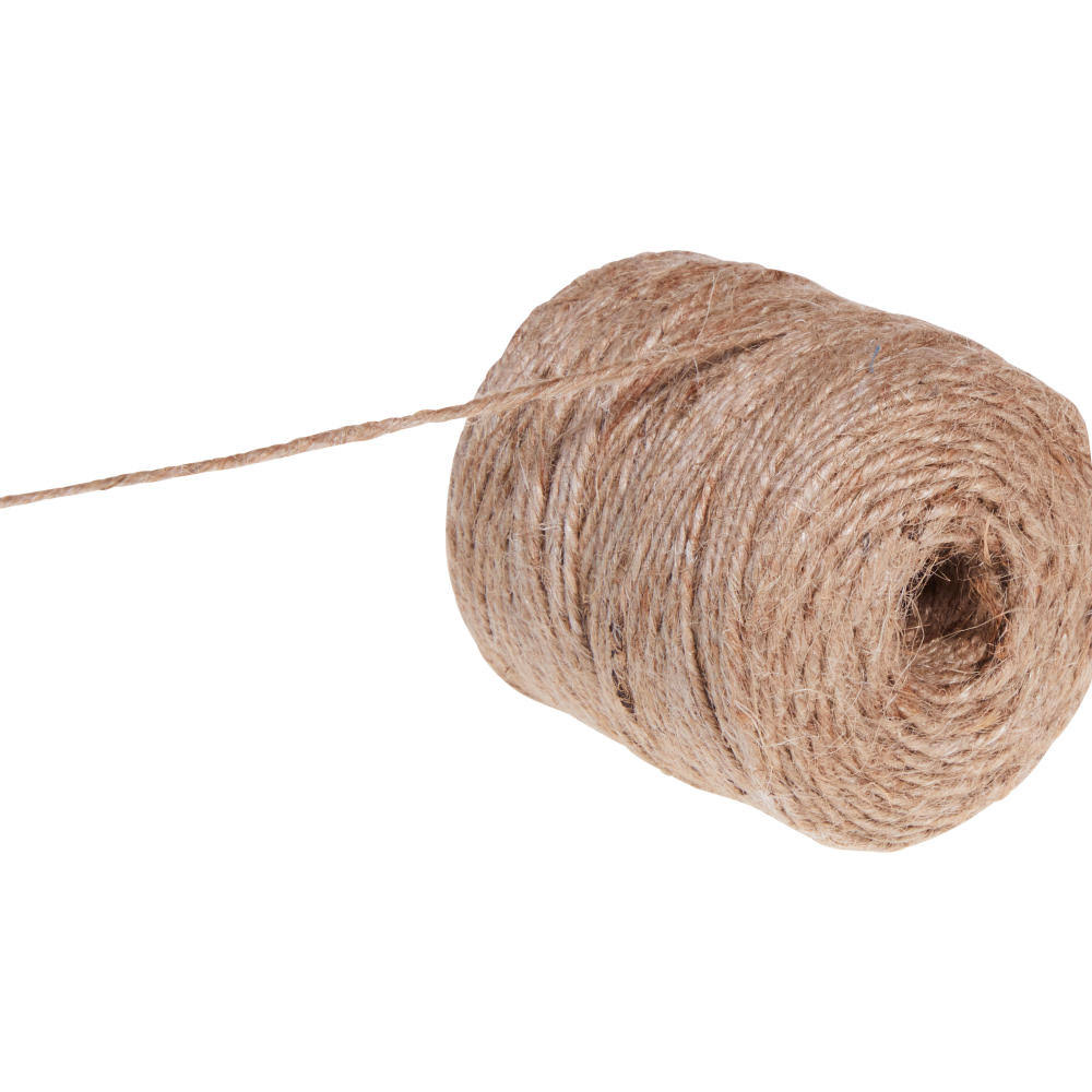 Love, Laugh, Craft 3-Ply Flexible Jute Cord Twine, 100-Yds, Natural
