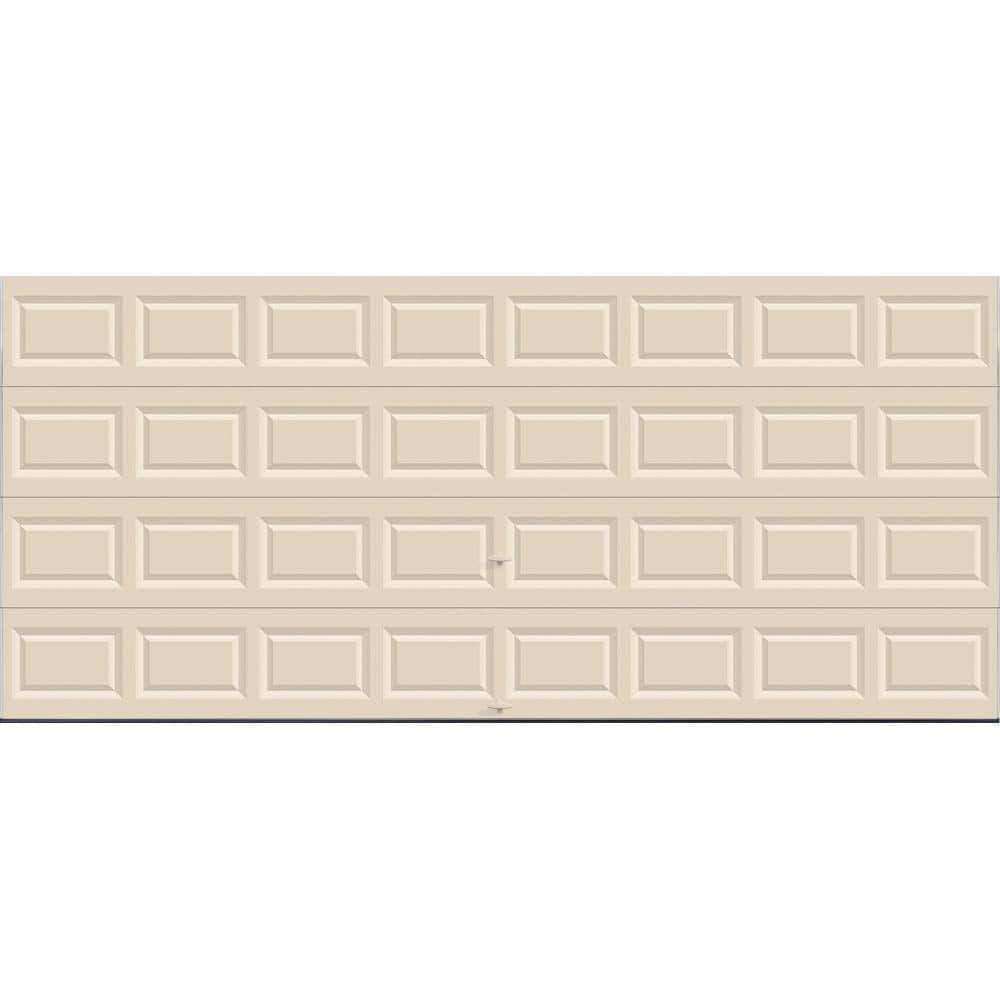 Clopay 111179 Classic Collection 16 ft. x 7 ft. Non-Insulated Solid Almond Garage Door