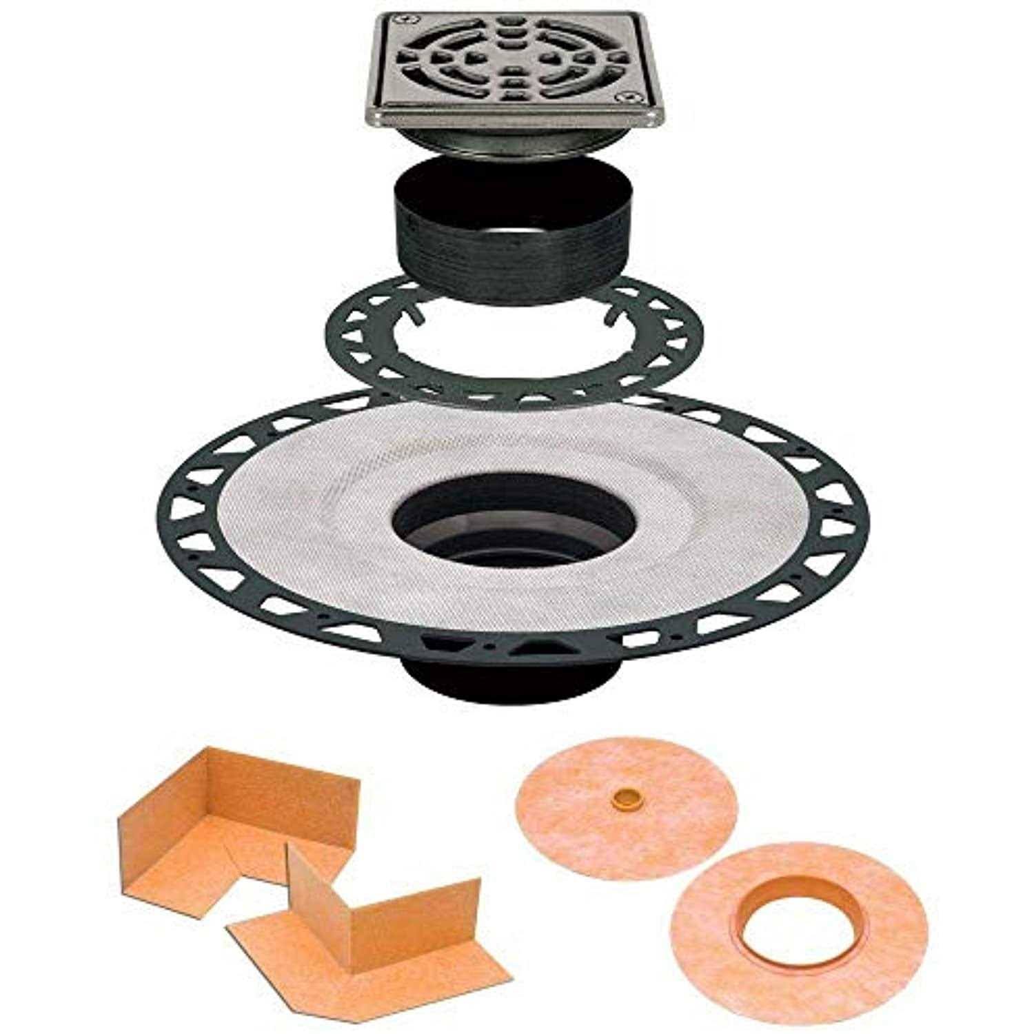 Kerdi Drain ABS Drain Stainless Steel Grate