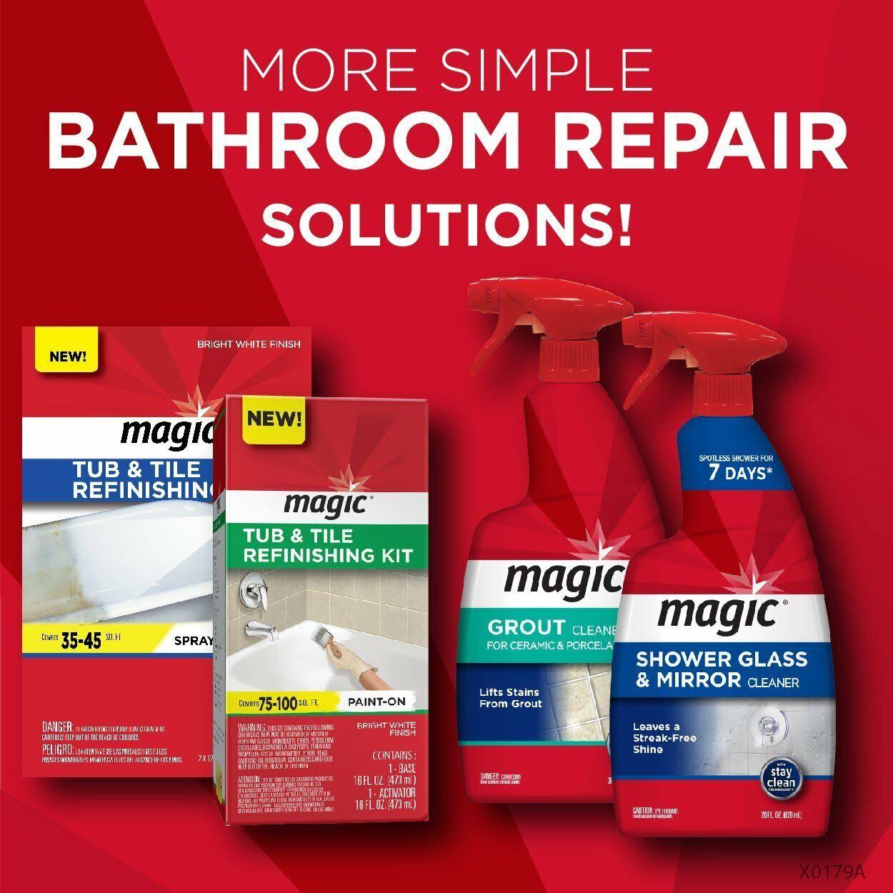 Magic Tub Wall Peel & Caulk Strip