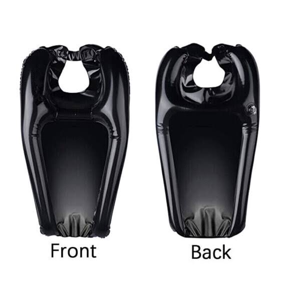 Peaoop Inflatable Shampoo Basin- and Portable Shampoo Bowl with Air Pump- Hair Washing Tray for Bedridden, Handicapped, Seniors, Pregnant, Wheelchair