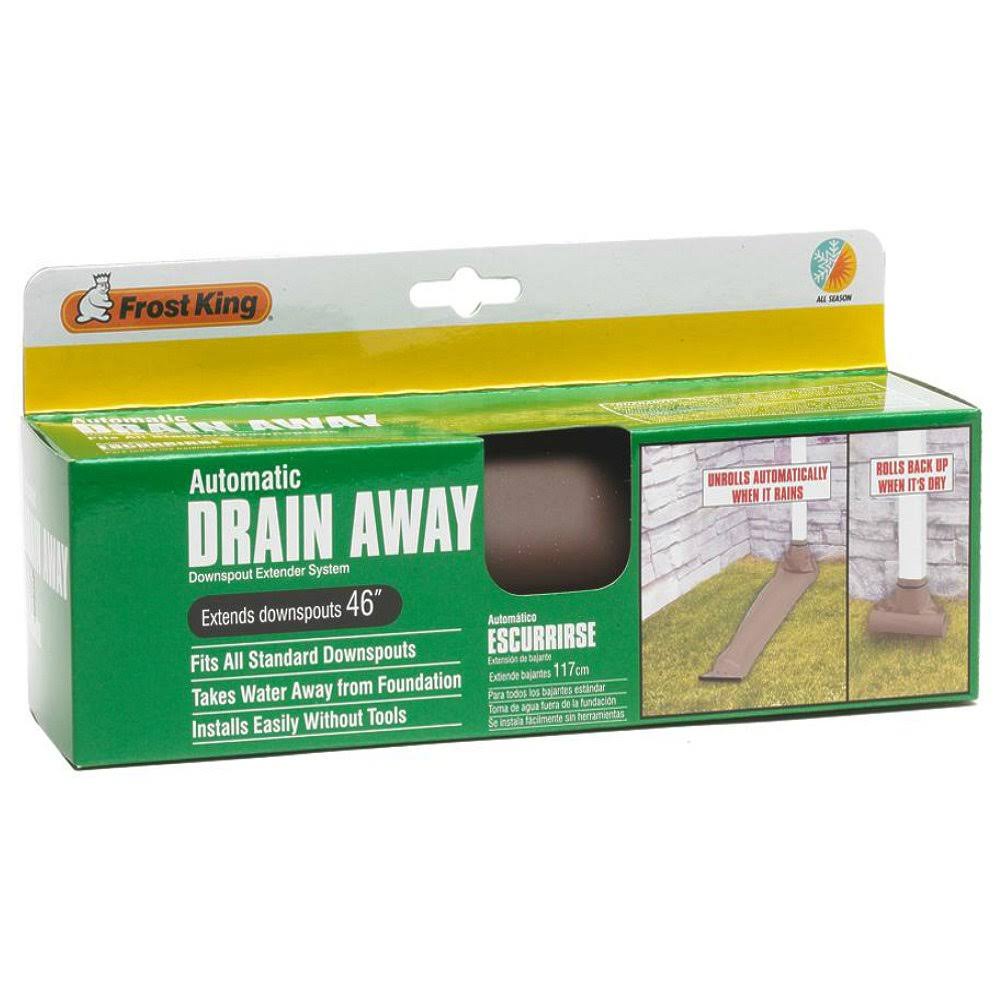 Frost King Drain Away, Brown, 46