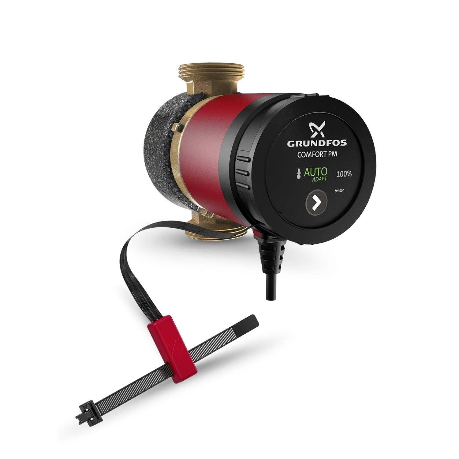 Grundfos 99412493 Comfort Up 10-16 T PM BU/LC Hot Water Recirculating Temperature Pump 1-1/4