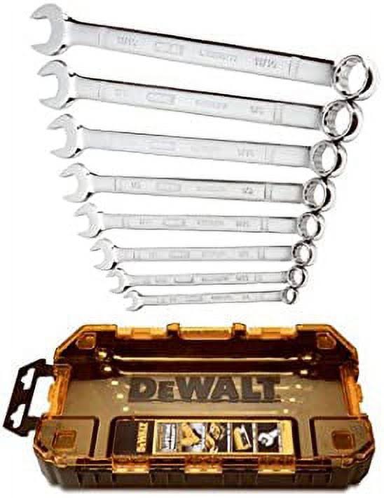Dewalt Wrench Set, Metric Combination, 8 Pieces
