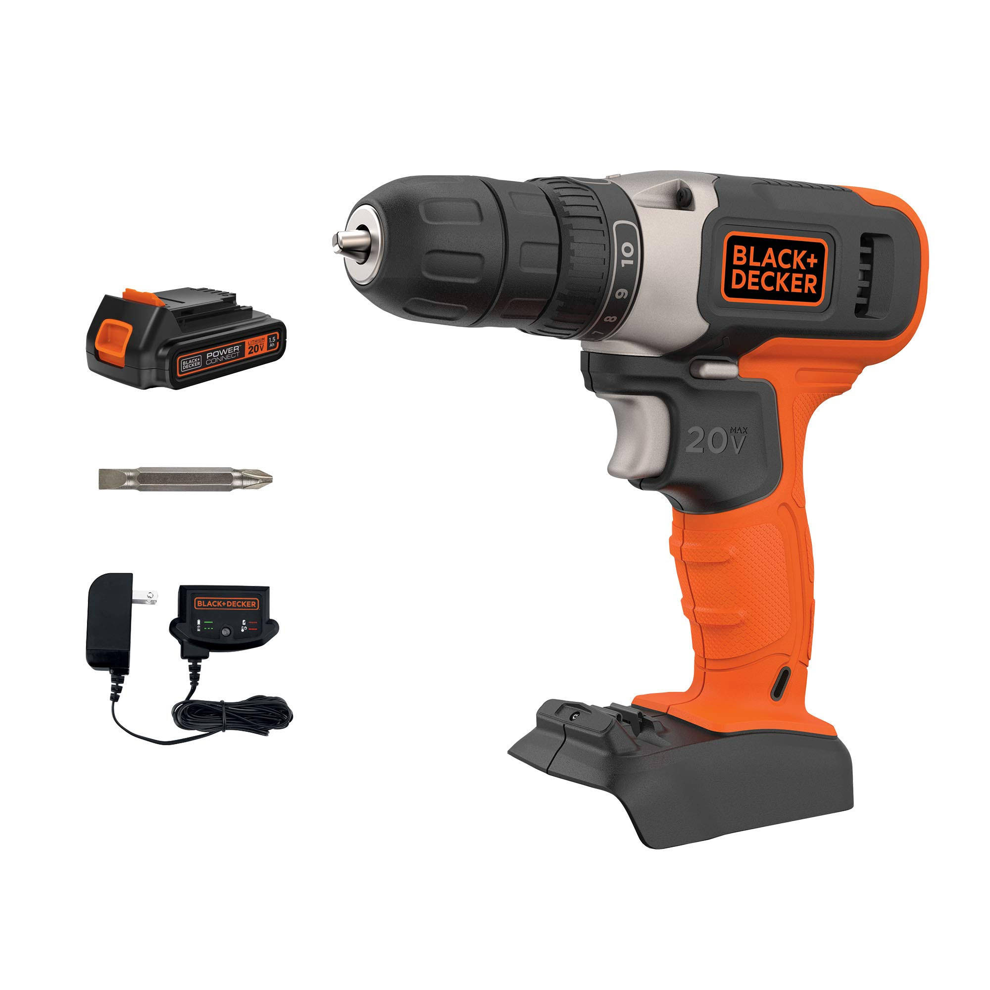 Beyond by Black+decker 20V Max Cordless Drill/Driver (BCD702C1AEV)