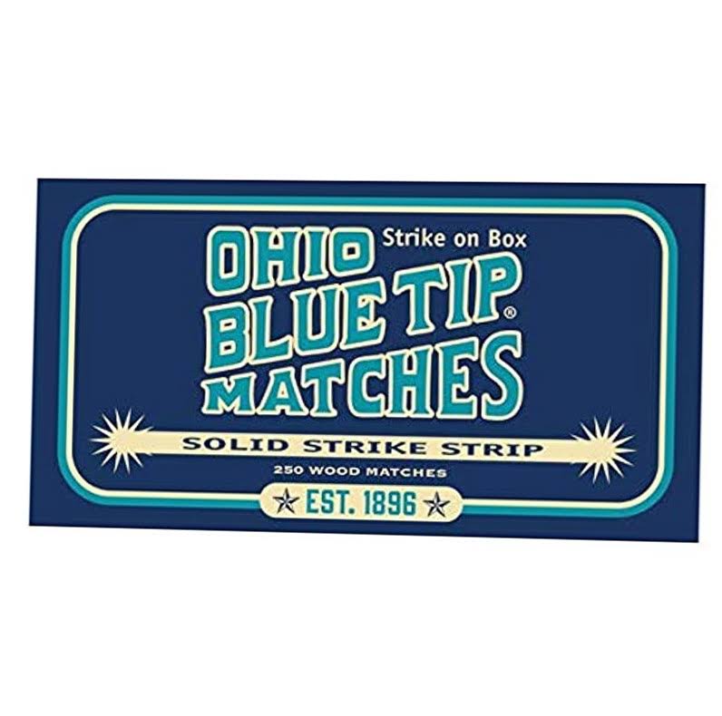 Ohio Blue Tip Matches 250ct Box by Hearthmark